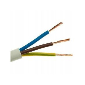 PRZEWÓD   3x1,5 OMY biały TU 