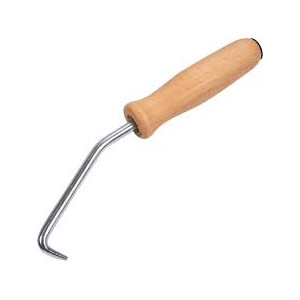 Przyrząd do wiązania prętów zbroj.z rączką drew.