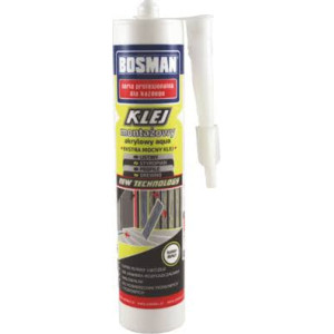 Silikon  Akryl klej montażowy wodny 300ml