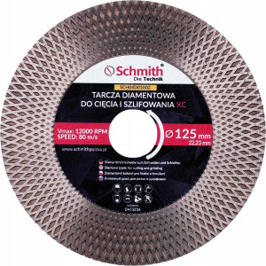 Tarcza diamentowa 125x22,23x1,6 25mm DC