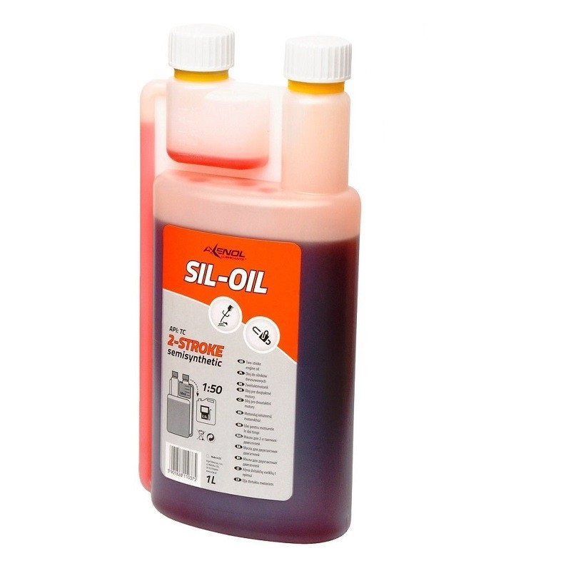 Olej do maszyn ogrodniczych czerwony 1,0l