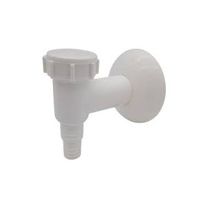 Syfon pralki nadtynkowy biały