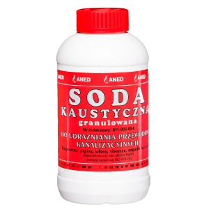 Soda kaustyczna 0,50kg