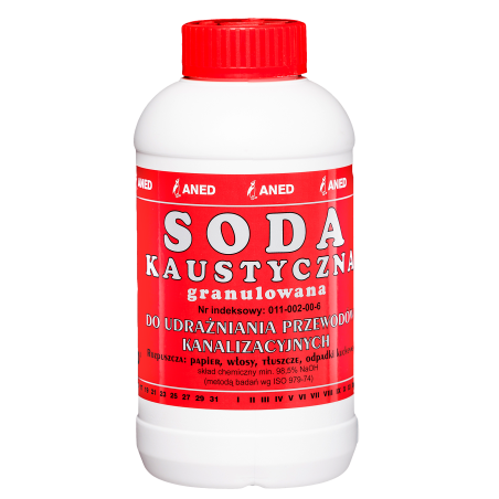 Soda kaustyczna 0,50kg