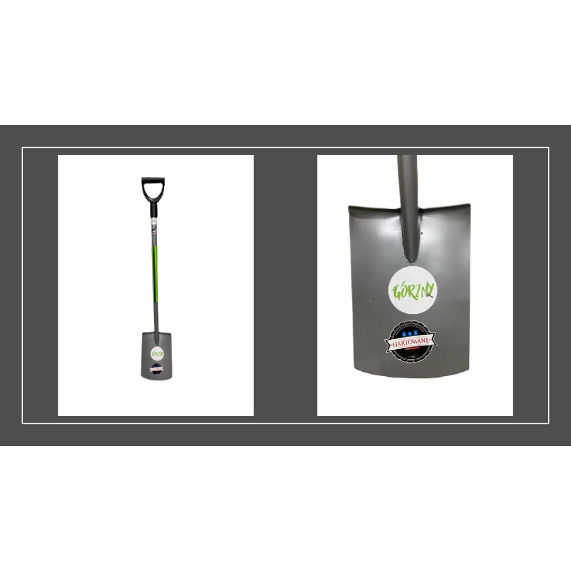 Szpadel   oprawny   met.trzonek hart. Walki