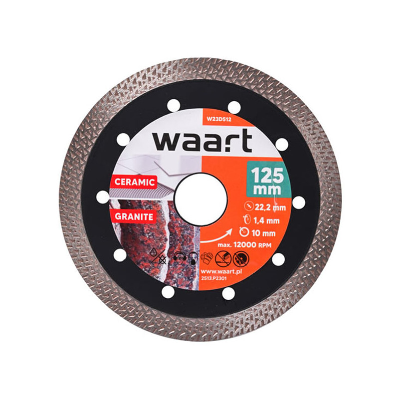 TARCZA  125 mokre drewno/WAART