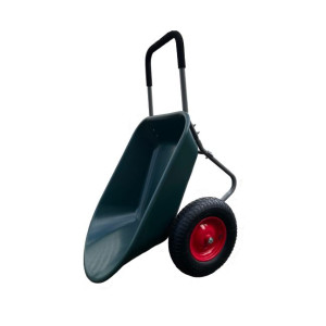 Taczka ogrodowa 2-kołowa plastikowa skręcana 85 L