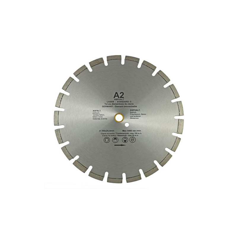 TARCZA DIAMENTOWA  350/15mm INDUSTRIAL+