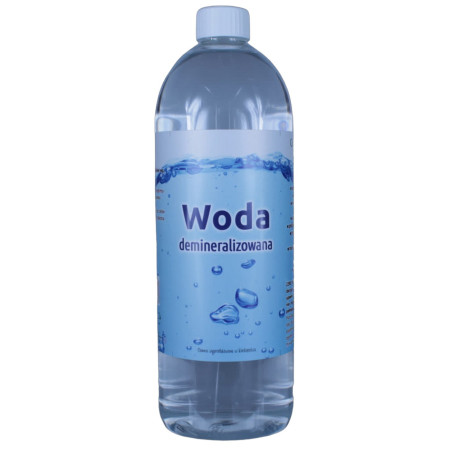 Woda demineralizowana  1L