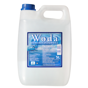 Woda demineralizowana  5L