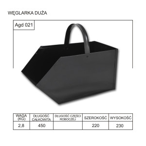 Węglarka    mała  ocynk