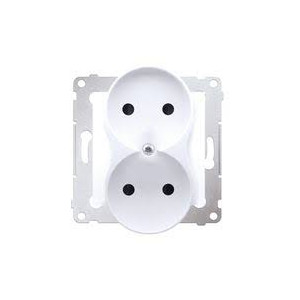 Gniazdo podwójne b/uz SIMON