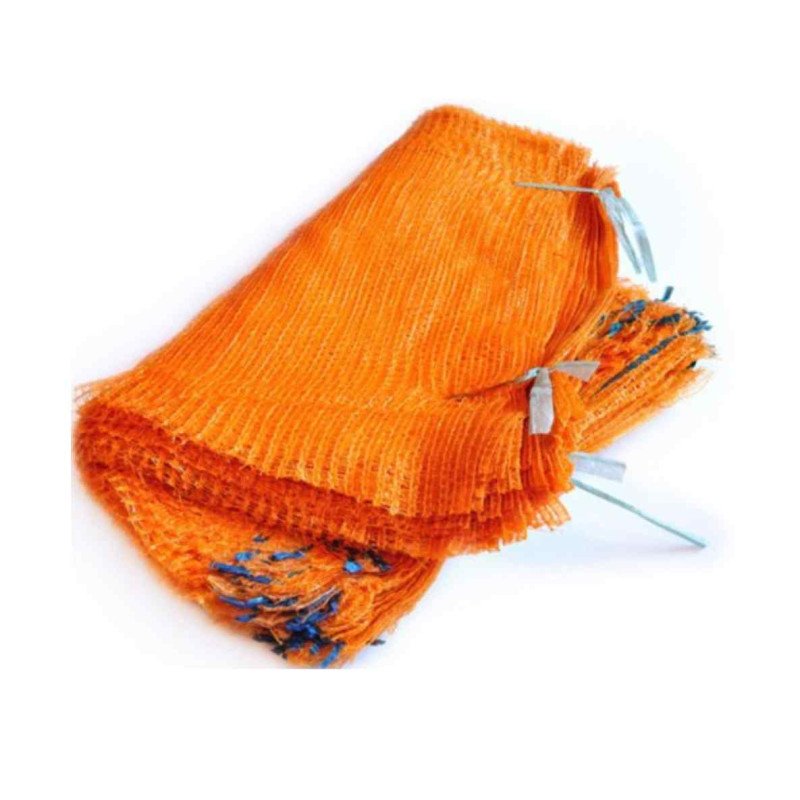 Worek  15kg siatka  42x60cm  pomarańcz