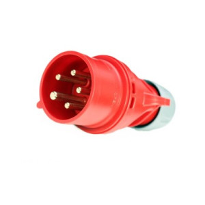 Wtyczka siłowa 16A 5 bolce plastik TWIGGY