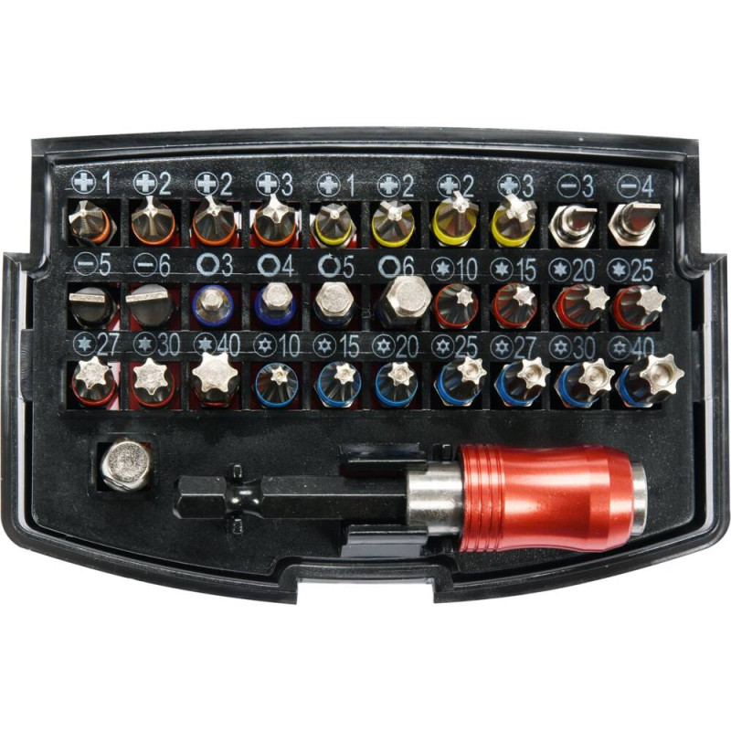 Zestaw końcówek śrubokrętowych 32szt YATO