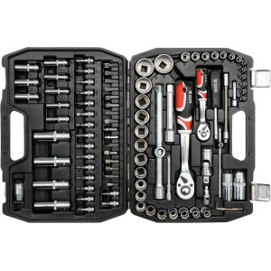 Zestaw  narzędziowy   94 części    YATO 12-kątne