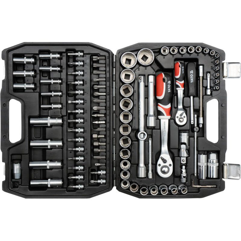 Zestaw  narzędziowy   94 części    YATO 12-kątne
