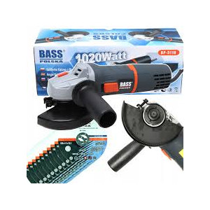 E Szlifierka Kątowa   125mm1020W BassPolska