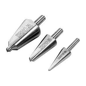 Wiertło stopniowe choinkowe 3-30 Yato 3szt.