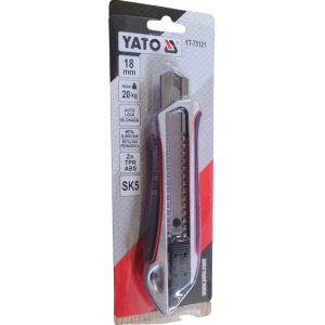 NOŻYK Z OSTRZEM METALOWY  18mm   YATO ABS