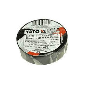 TAŚMA  PCV  19mm./20m   czarna