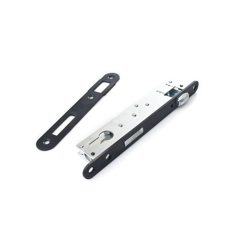 Zamek drzwiowy wąski 90/22 klucz/rolka