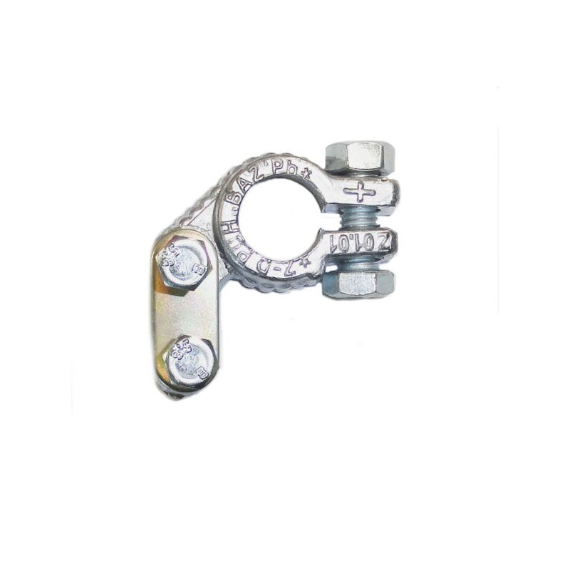 Zacisk akumulatora  ołowiany plus(+)