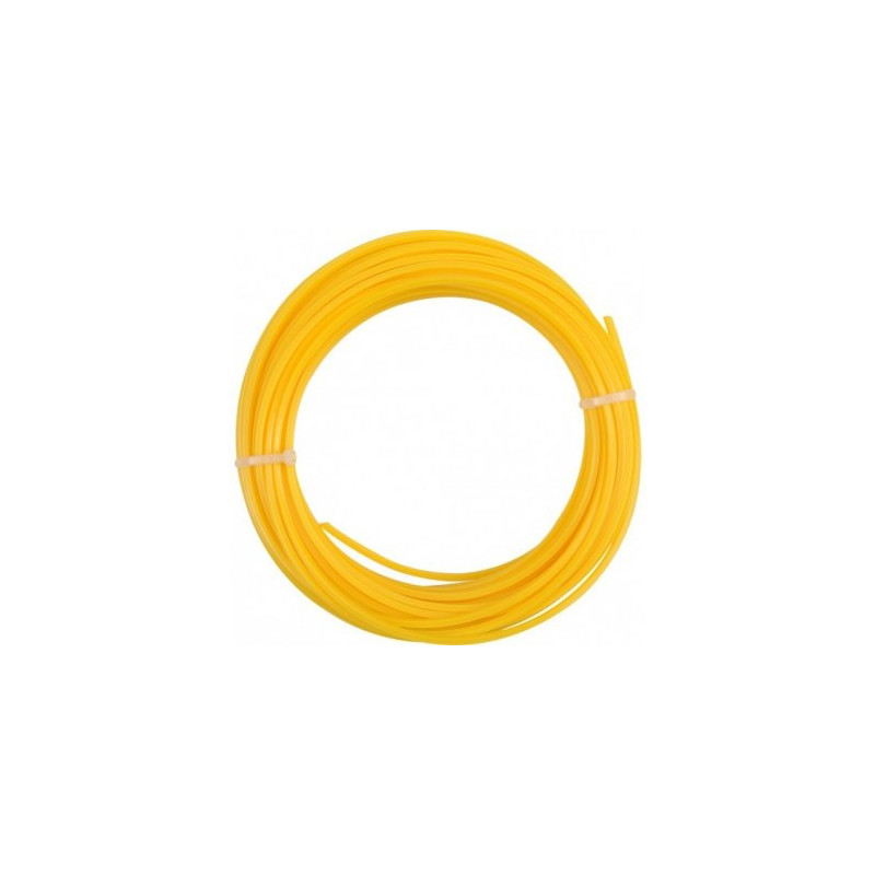 Żyłka do kosiarek kwadratowa z linką 2.4/15m