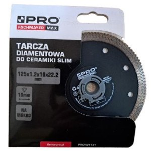 TARCZA DIAMENTOWA  125 x1,2x10,22,2mm  Slim PRO