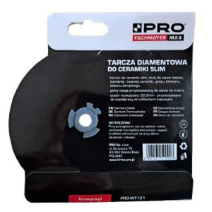 TARCZA DIAMENTOWA  125 x1,2x10,22,2mm  Slim PRO