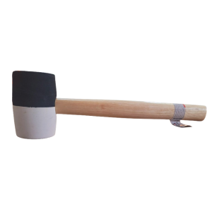 Młotek gumowy   YATO 450g. drewniana rączka