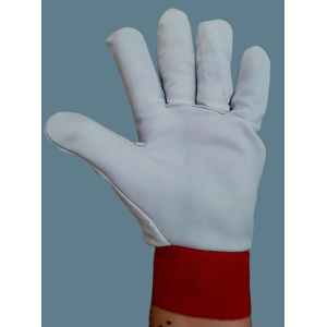 R  rękawice    kozia skórka  8 rzep Technik