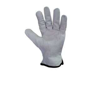 R  rękawice    robocze  biała skóra  8 Driver