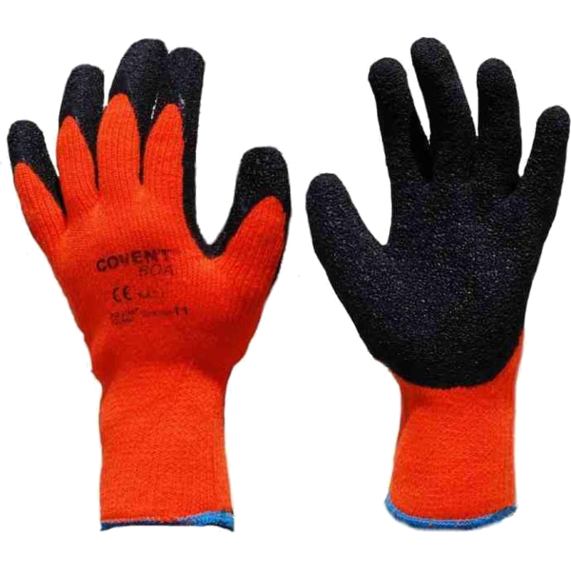 R  rękawice    robocze ocieplane pomarańczowe  8
