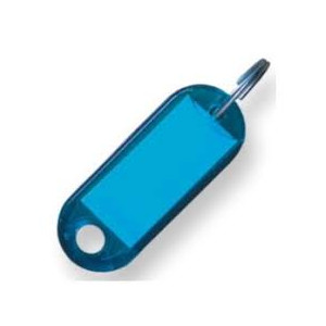 Breloczek do kluczy plastikowy dwustronny