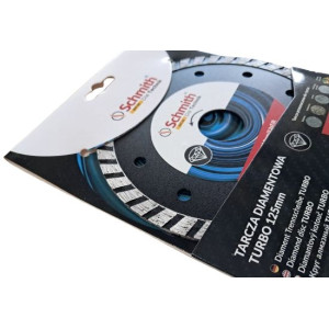 TARCZA DIAMENTOWA  125mm  Turbo SCHMITH