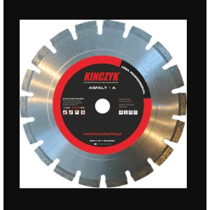 TARCZA DIAMENTOWA do asfaltu 350x10 mm KINCZYK