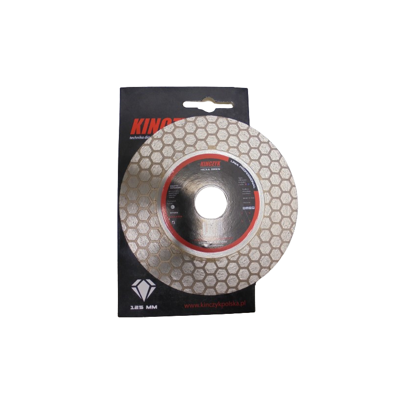 TARCZA HEXA-GRES 125x25x22,23  KINCZYK