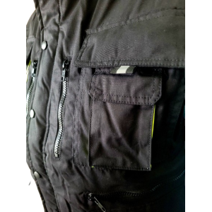 Ubranie Bezrękawnik ocieplany czarny rozm. XXXL PR