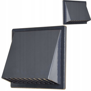 Wylot ścienny z okapem 100