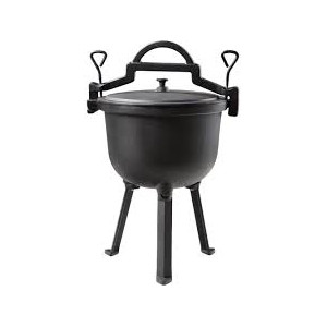 Kociołek myśliwski   8L czarny