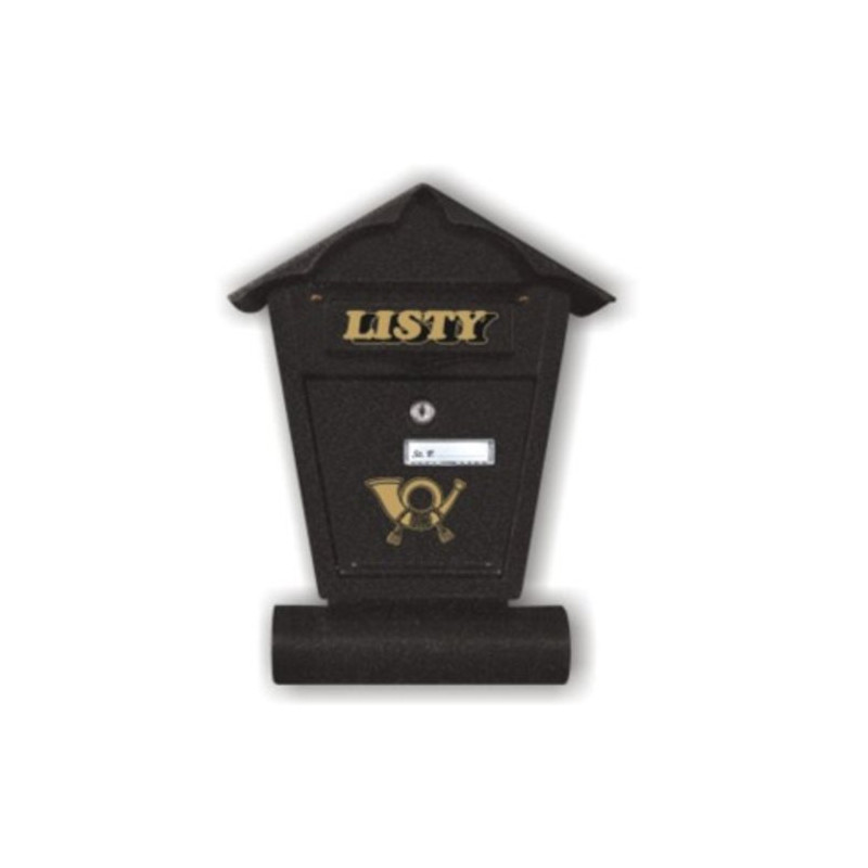 Skrzynka  na listy domek z tubą SD1T