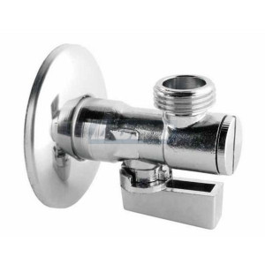 Zawór kulowy kątowy z filtrem 1/2x1/2