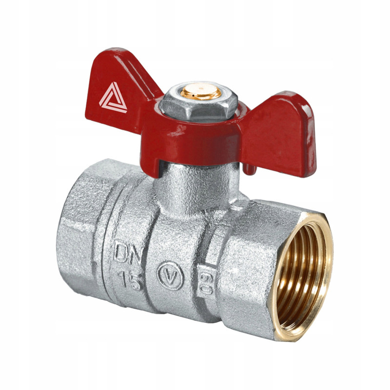 Zawór kulowy  1/2 GW/GW motyl Perfexim