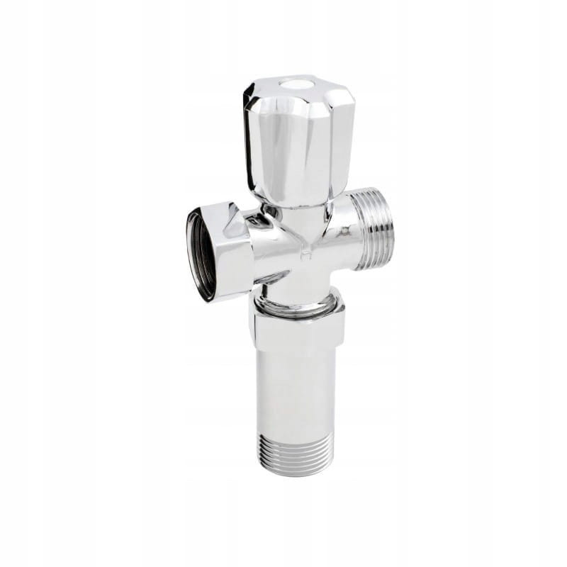 Zawór  3/4"x3/4"x3/4" grzy.z ruch.nakr.do pralki 