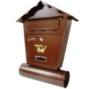 Skrzynka  na listy domek średni z tubą SD2T