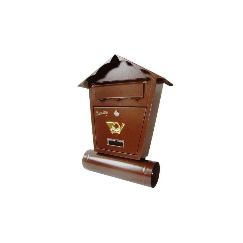Skrzynka  na listy domek średni z tubą SD2T