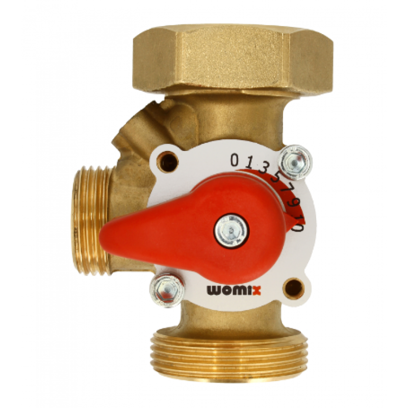 Zawór 1" 3-drogowy WOMIX
