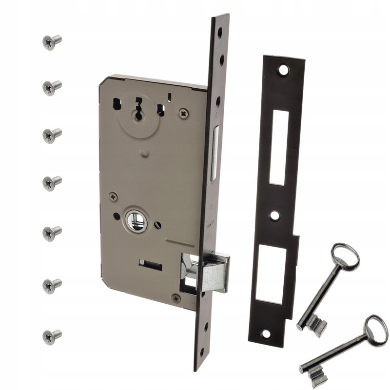 Zamek Bramowy klucz/zapadka/prawy Jania