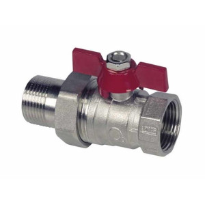 Zawór kulowy ze śrubunkiem 5/4' prosty